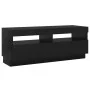 TV cabinet with LED lights black 100x35x40 cm by vidaXL, TV Furniture - Ref: Foro24-804455, Price: 69,27 €, Discount: %