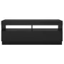 TV cabinet with LED lights black 100x35x40 cm by vidaXL, TV Furniture - Ref: Foro24-804455, Price: 69,27 €, Discount: %