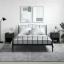 Mesitas de noche 2 uds madera de ingeniería negro 40x42x50 cm de vidaXL, Mesitas de noche - Ref: Foro24-825934, Precio: 74,69 €