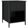 Nachttische 2 Stk. Holzwerkstoff schwarz 40x42x50 cm von vidaXL, Nachttische - Ref: Foro24-825934, Preis: 74,78 €, Rabatt: %