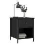 Nightstands 2 pcs engineered wood black 40x42x50 cm by vidaXL, Nightstands - Ref: Foro24-825934, Price: 74,78 €, Discount: %