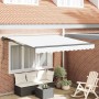 Toldo Retráctil Blanco 350x250 cm tela