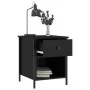 Nachttische 2 Stk. Holzwerkstoff schwarz 40x42x50 cm von vidaXL, Nachttische - Ref: Foro24-825934, Preis: 74,78 €, Rabatt: %