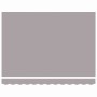Toldo Retráctil Manual Gris claro 350 x 250 cm tela