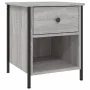 Nachttisch 2 Stk. Sonoma graues Holzwerkstoff 40x42x50 cm von vidaXL, Nachttische - Ref: Foro24-825940, Preis: 74,78 €, Rabat...