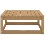 Gartenmöbel-Set 2-teilig mit honigbraunen Kissen aus Kiefernholz von vidaXL, Modulare Sofas für den Außenbereich - Ref: Foro2...