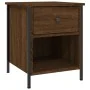Nachttische, 2 Stück, Eichenbraun, Holzwerkstoff, 40 x 42 x 50 cm von vidaXL, Nachttische - Ref: Foro24-825942, Preis: 74,15 ...