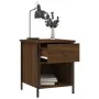 Nachttische, 2 Stück, Eichenbraun, Holzwerkstoff, 40 x 42 x 50 cm von vidaXL, Nachttische - Ref: Foro24-825942, Preis: 74,15 ...