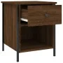 Nightstands 2 pcs oak brown engineered wood 40x42x50 cm by vidaXL, Nightstands - Ref: Foro24-825942, Price: 74,15 €, Discount: %