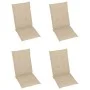 3 pcs folding garden chairs and solid acacia wood cushions by vidaXL, Garden chairs - Ref: Foro24-3064092, Price: 247,90 €, D...