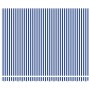 Toldo Retráctil Manual Azul y antracita 400 x 300 cm
