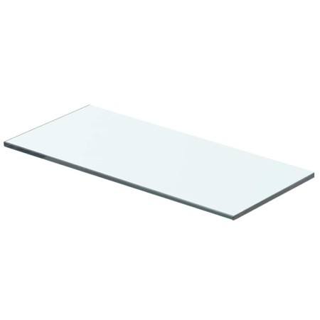 Panel de estante vidrio claro 40x12 cm