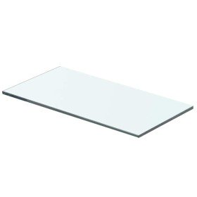 Panel de estante vidrio claro 40x15 cm