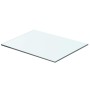 Panel de estante vidrio claro 40x25 cm