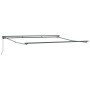 Toldo Retráctil Manual Antracita 400x300 cm tela