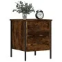 Nightstands 2 pcs engineered wood smoked oak 40x42x50 cm by vidaXL, Nightstands - Ref: Foro24-825988, Price: 57,97 €, Discoun...