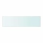 Panel de estante vidrio claro 50x12 cm