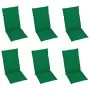 6 pcs folding garden chairs and solid acacia wood cushions by vidaXL, Garden chairs - Ref: Foro24-3064124, Price: 457,97 €, D...