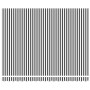 Toldo Retráctil Antracita y Blanco 400x300 cm tela