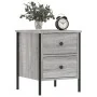 Bedside table 2 pcs Sonoma gray engineered wood 40x42x50 cm by vidaXL, Nightstands - Ref: Foro24-825990, Price: 81,24 €, Disc...