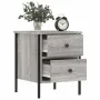 Bedside table 2 pcs Sonoma gray engineered wood 40x42x50 cm by vidaXL, Nightstands - Ref: Foro24-825990, Price: 81,24 €, Disc...
