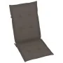 Reclining garden chairs 2 pcs solid acacia wood cushions by vidaXL, Garden chairs - Ref: Foro24-3064067, Price: 190,14 €, Dis...