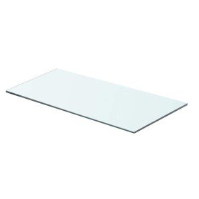 Panel de estante vidrio claro 60x25 cm