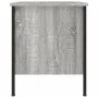 Bedside table 2 pcs Sonoma gray engineered wood 40x42x50 cm by vidaXL, Nightstands - Ref: Foro24-825990, Price: 81,24 €, Disc...