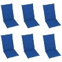 6 Stück klappbare Gartenstühle und Kissen aus massivem Akazienholz von vidaXL, Gartenstühle - Ref: Foro24-3064129, Preis: 481...