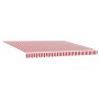 Toldo Retráctil 400 x 300 cm red and white