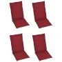 Liegende Gartenstühle mit 4 Kissen aus massivem Akazienholz von vidaXL, Gartenstühle - Ref: Foro24-3065356, Preis: 350,26 €, ...