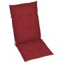 Reclining garden chairs 4 pcs solid acacia wood cushions by vidaXL, Garden chairs - Ref: Foro24-3065356, Price: 342,74 €, Dis...