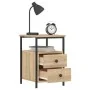 Nightstands 2 pcs engineered wood Sonoma oak 34x35.5x50cm by vidaXL, Nightstands - Ref: Foro24-826016, Price: 82,01 €, Discou...