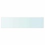Panel de estante vidrio claro 80x20 cm