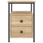 Nightstands 2 pcs engineered wood Sonoma oak 34x35.5x50cm by vidaXL, Nightstands - Ref: Foro24-826016, Price: 82,01 €, Discou...