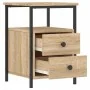 Nightstands 2 pcs engineered wood Sonoma oak 34x35.5x50cm by vidaXL, Nightstands - Ref: Foro24-826016, Price: 82,01 €, Discou...