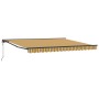 Toldo Retráctil Rayas Multicolor 400x300 cm tela