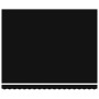 Toldo Retráctil Negro 400 x 300 cm Poliéster