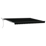 Toldo Retráctil with Negro 400 x 300 cm tela