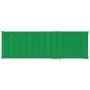 Tumbona doble y cojines verde madera pino impregnada de vidaXL, Tumbonas - Ref: Foro24-3065884, Precio: 202,77 €, Descuento: %