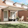 Toldo Retráctil Beige 400 x 300 cm tela