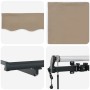 Toldo Retráctil Beige 400 x 300 cm tela