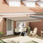 Toldo Retráctil con Beige 400 x 300 cm tela