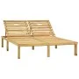 Tumbona doble y cojines azul royal madera pino impregnada by vidaXL, Loungers - Ref: Foro24-3065889, Price: 217,63 €, Discoun...