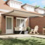 Toldo Retráctil Beige 400x300 cm tela