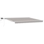 Toldo Retráctil with Manual 400 x 300 cm Gris claro