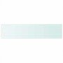 Panel de estante vidrio claro 110x25 cm en Estantes y estanterías | Comprar online en Foro24