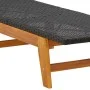 Lounger with synthetic rattan table and solid acacia wood by vidaXL, Loungers - Ref: Foro24-319727, Price: 147,47 €, Discount: %