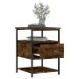 Nightstands 2 pcs engineered wood smoked oak 40x42x56 cm by vidaXL, Nightstands - Ref: Foro24-826028, Price: 52,73 €, Discoun...