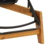 Lounger with synthetic rattan table and solid acacia wood by vidaXL, Loungers - Ref: Foro24-319724, Price: 196,98 €, Discount: %